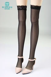 fits 1/3 1/4 1/6 BJD DD SD MSD YOSD doll In the white powder striped socks Doll Accessories