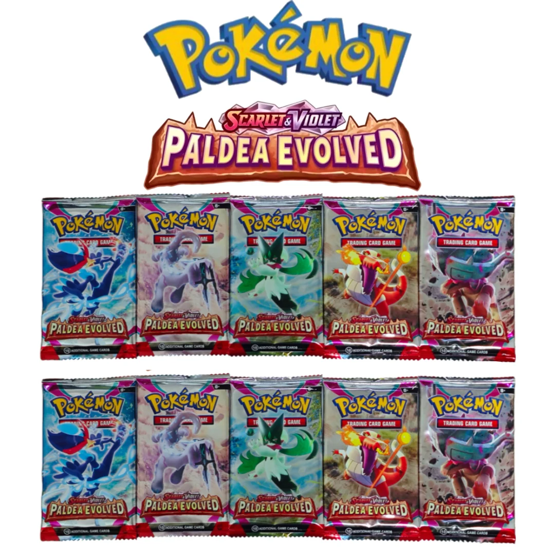 100 stuks Engelse Pokémon TCG Mega Evolution Ascended Heroes Booster Packs, verzegeld, verzamelbaar cadeau voor het kaartspel