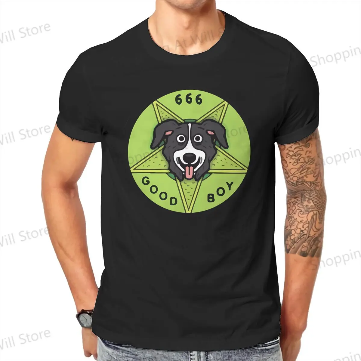 Hot selling in Summer men's and women's casual T-shirts  Mr Pickles Summer top Street Clothing S-6XL