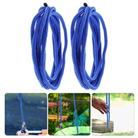2pcs Outdoor Hammock Straps Heavy Duty Nylon Rope For Swing Tree Chair Camping Durable Adjustable Hanging Kit Lightweight