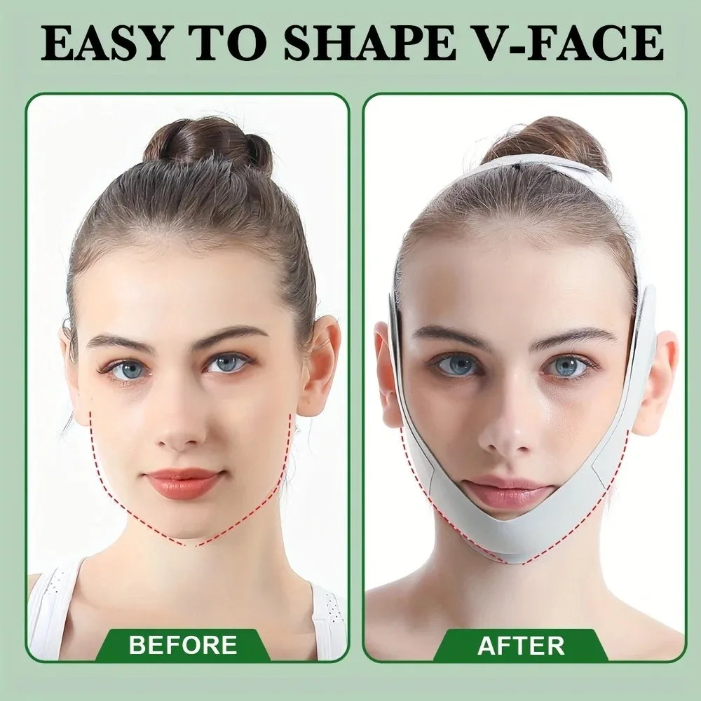 Bandage réutilisable amincissant pour le visage pour femme, ligne V, spoage du visage, ceinture de levage du ruisseau et des joues, sangle de massage facial, soins de la peau du visage, outils de beauté