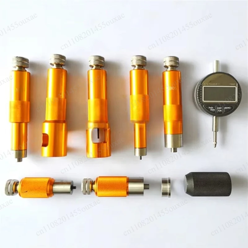 Complete Measuring Tool Set For Common Rail Diesel Injector Valve Stroke Calibration Instrument Equipped With Testing Gauge