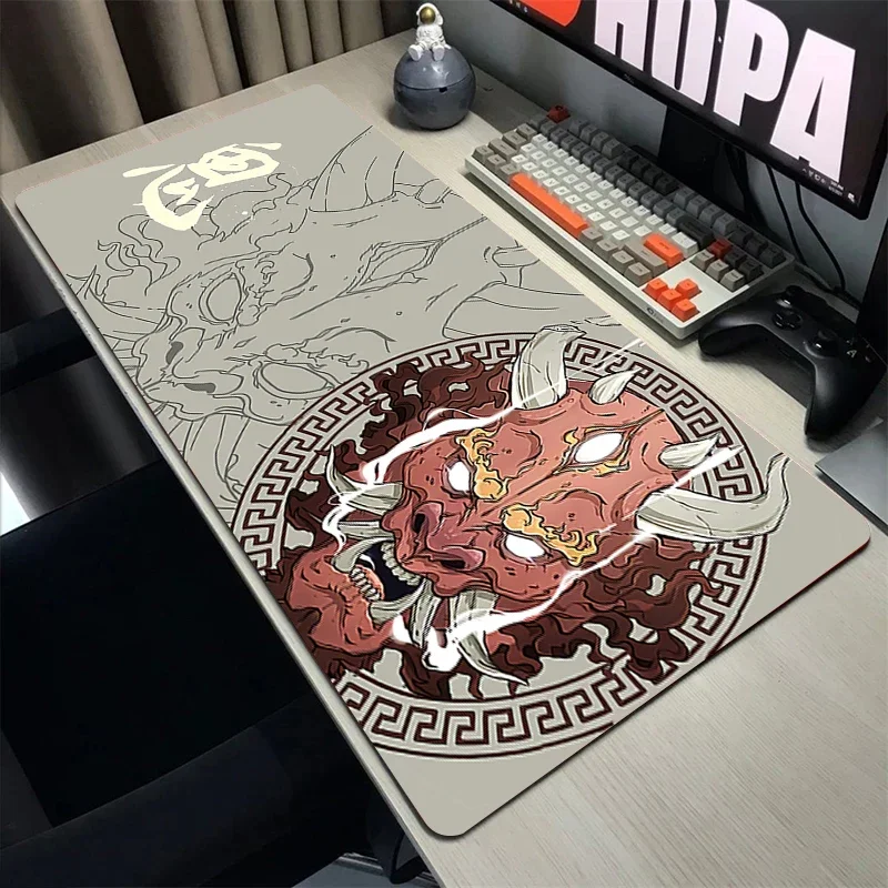 

White Anime Mausepad purple Desk Mat Gaming Mat Pad on The Table Office Gamer Accessories Keyboard Mats Mouse Pad Mouse Carpet