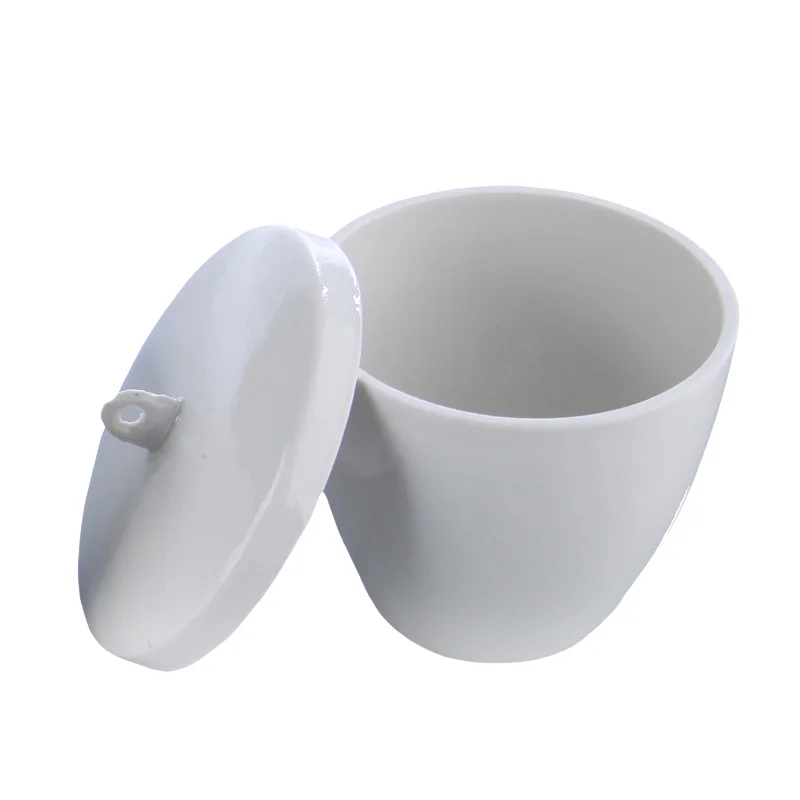 Керамический тигель с крышкой