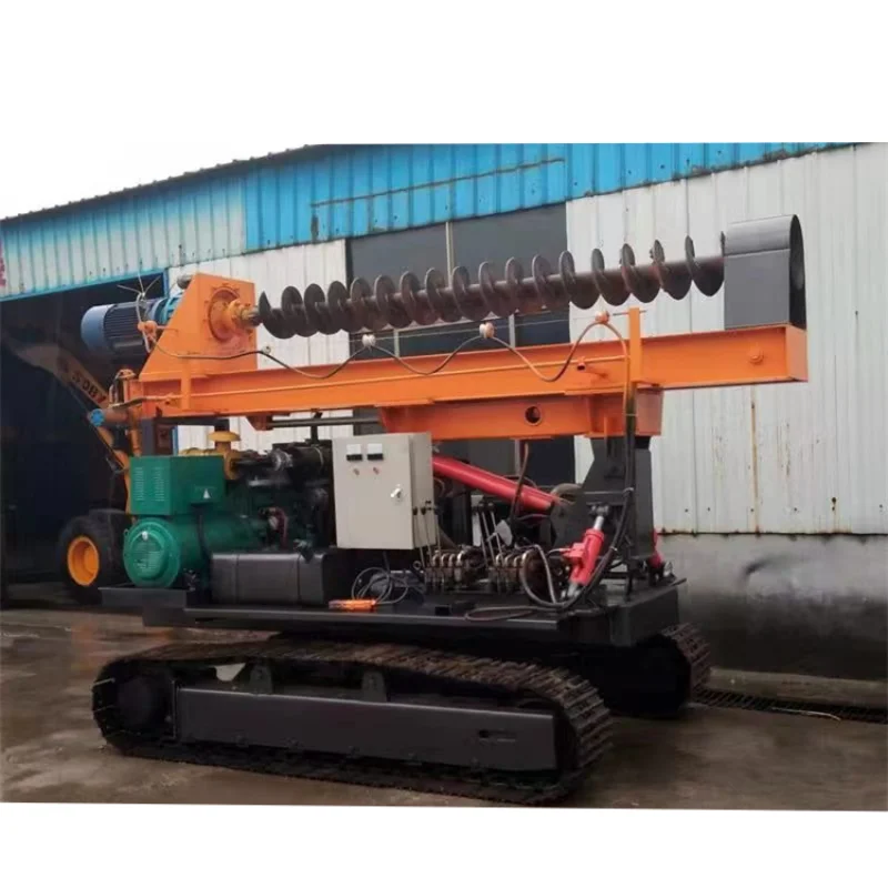 Electric Motor Guardrail Pile Hydraulic Vibrating Sheet Pile Driver for Pile Driver Road Safety Maintenance Highway