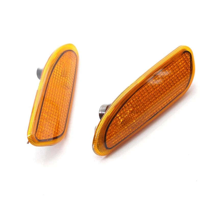 2Pcs Front Left & Right Side Marker Light For Mercedes-Benz W203 C230 C280 2001-2007 2038200721 2038200821 Premium Auto Parts