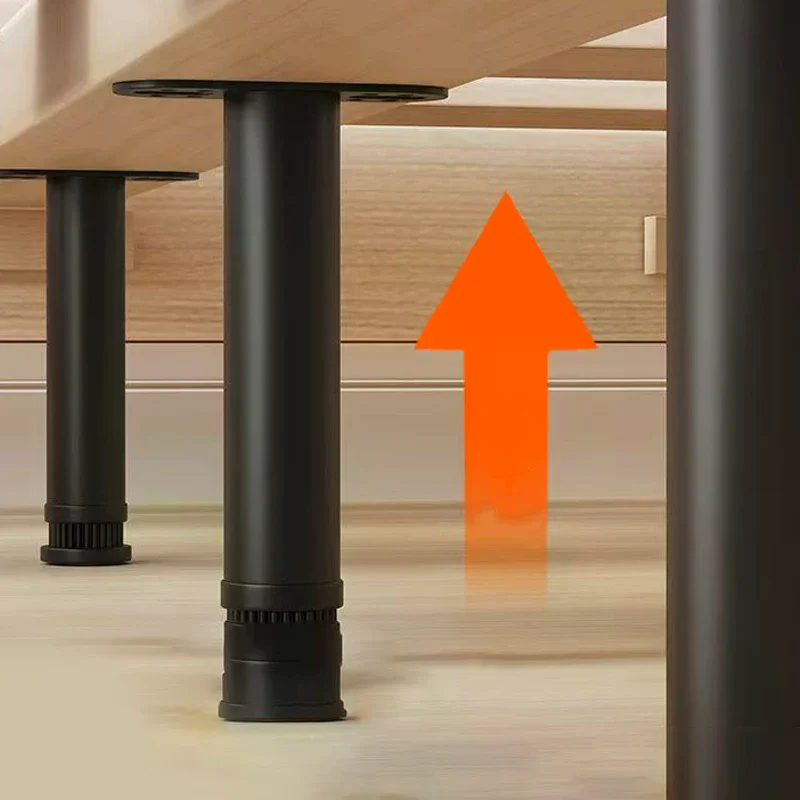 Telescopic Adjustable Bed Beam Support Furniture Legs Load Bearing Non-Slip Noise Reducing Base For Sofas, Bed Frames, Tables