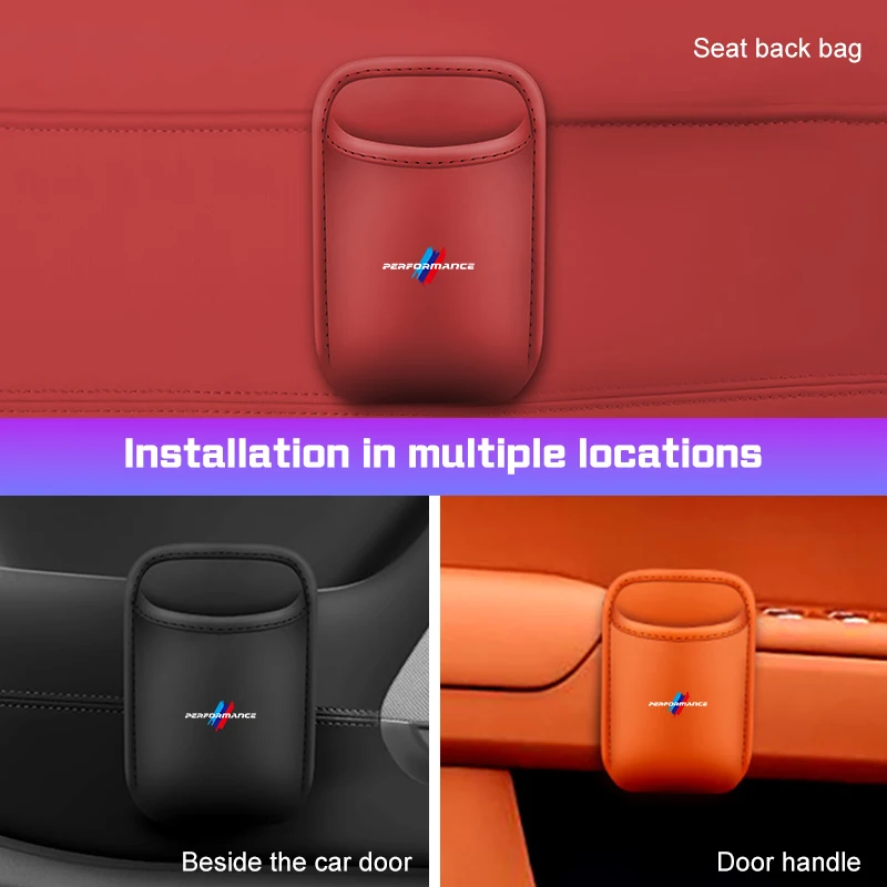 

PU Leather Car Cup Holder for BMW X1X3X4 X5 X6 X7 F15 F16 E90 E70 F40 G30 G20 1 3 5 6 7 Series Seat Back/Door Drinks Storage Box