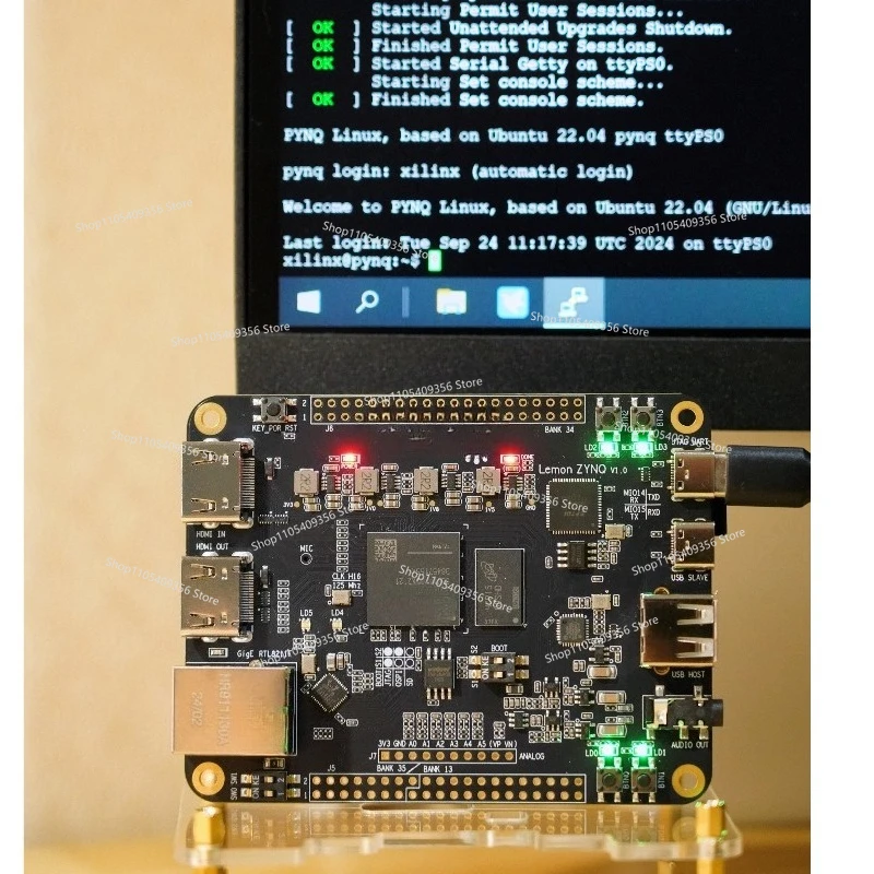 For A Used 7020 Minimum System Board Lemon Header Shipped with Main Board