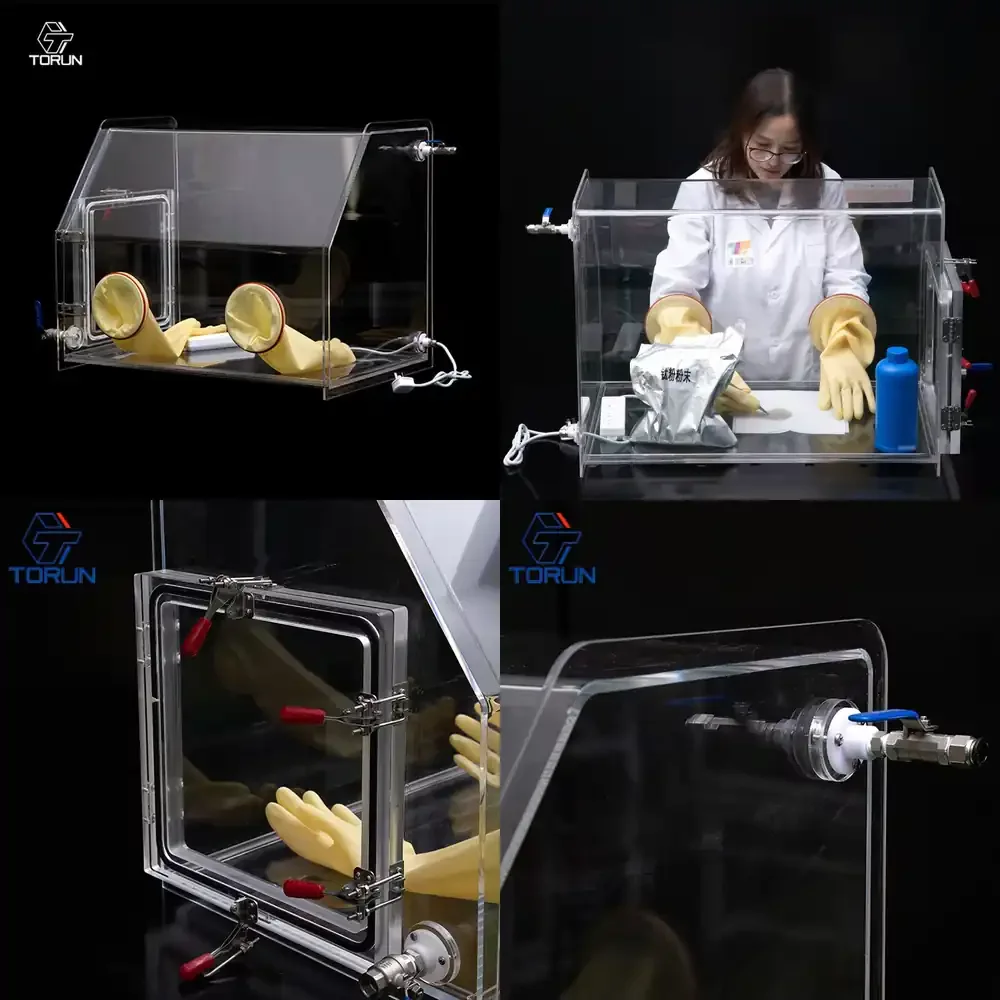 

Лабораторный гейт-бокс из прозрачного инертного акрила (ПММА) для работы с химическими веществами, физикой и биологией