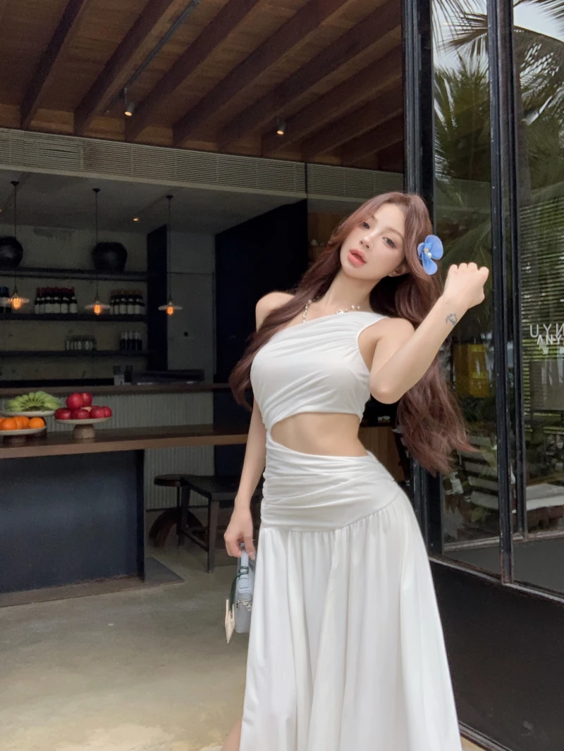 Dresses Womens Spring 2025 Autumn Winter Elegant Minimalist Simple Gentle Soft Comfortable Ladie'S Lady'S Christmas Hollow Out