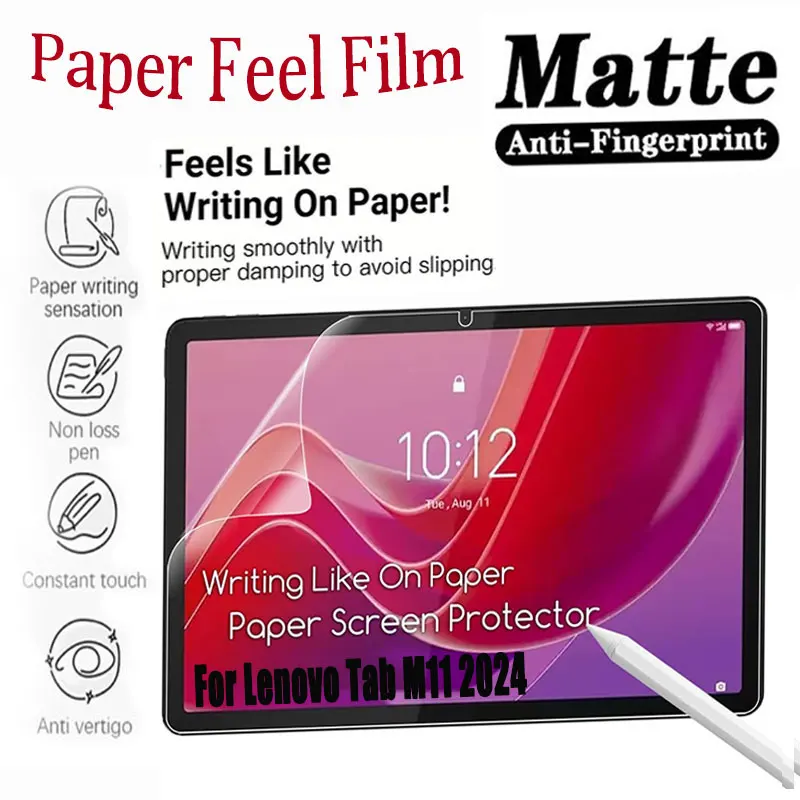 Matte Paper Feel Film For Lenovo Tab M11 2024 11.0