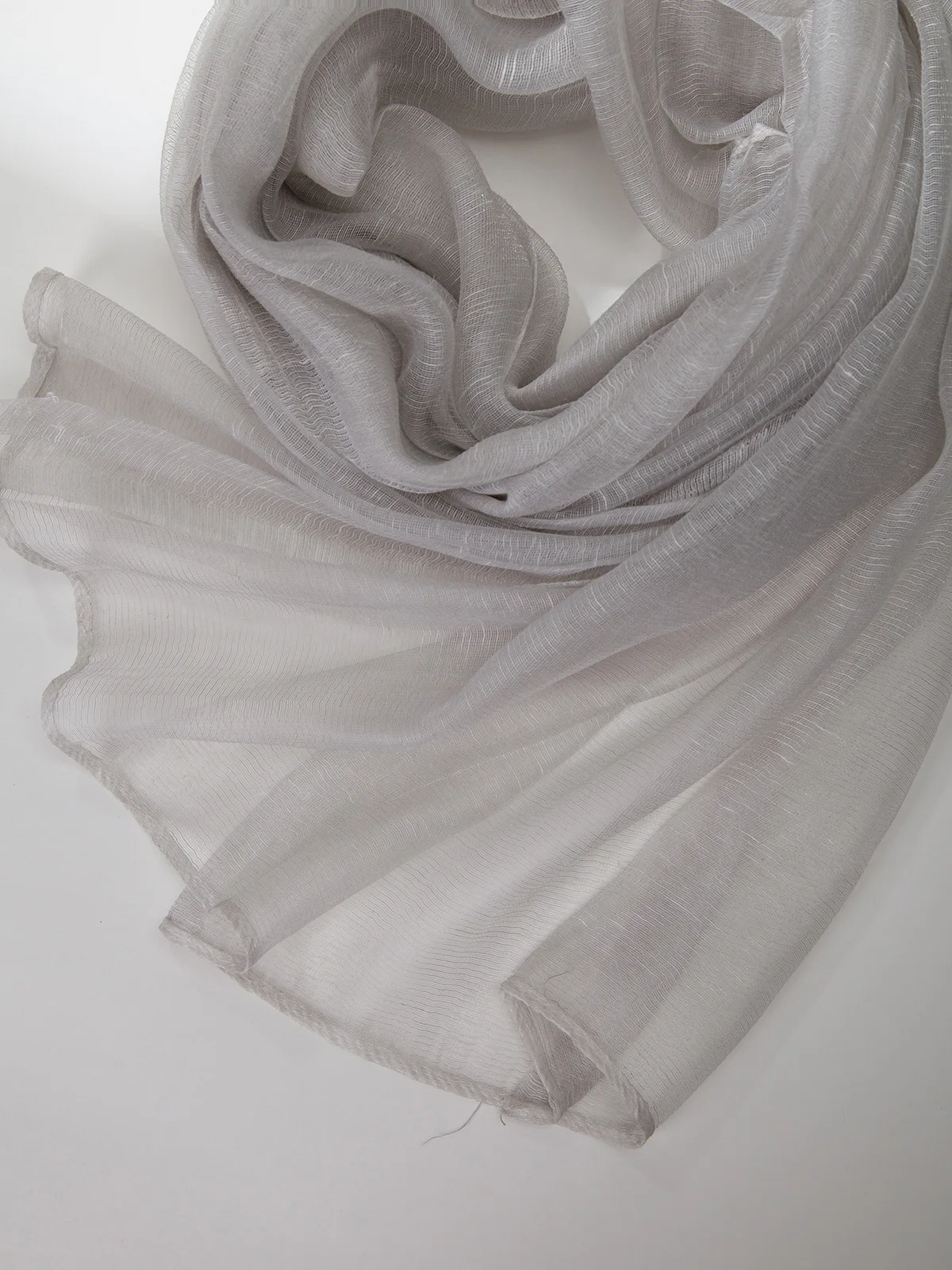 Damen-Organza-Schal, transparenter, durchsichtiger Gaze-Schal, leichter Sonnenschutz-Wickel, atmungsaktiv, modisch, für den Sommer und den Alltag – Detail 23