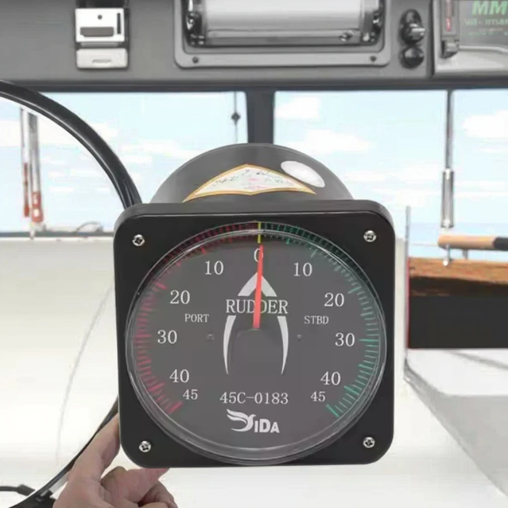STT FD-6A NEMA 0183 Digital Signal Complete Set Marine Rudder Indicator