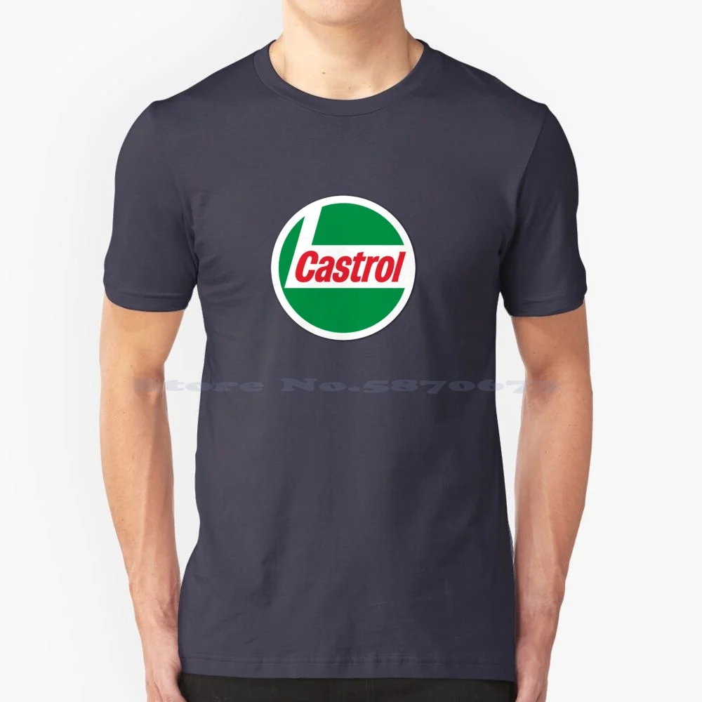 Castrol Motor Oil Logo T Shirt 100% Cotton Tee Castrol Racing Merchendise Castrol Racing Stuff Castrol Racing Sweater Castrol