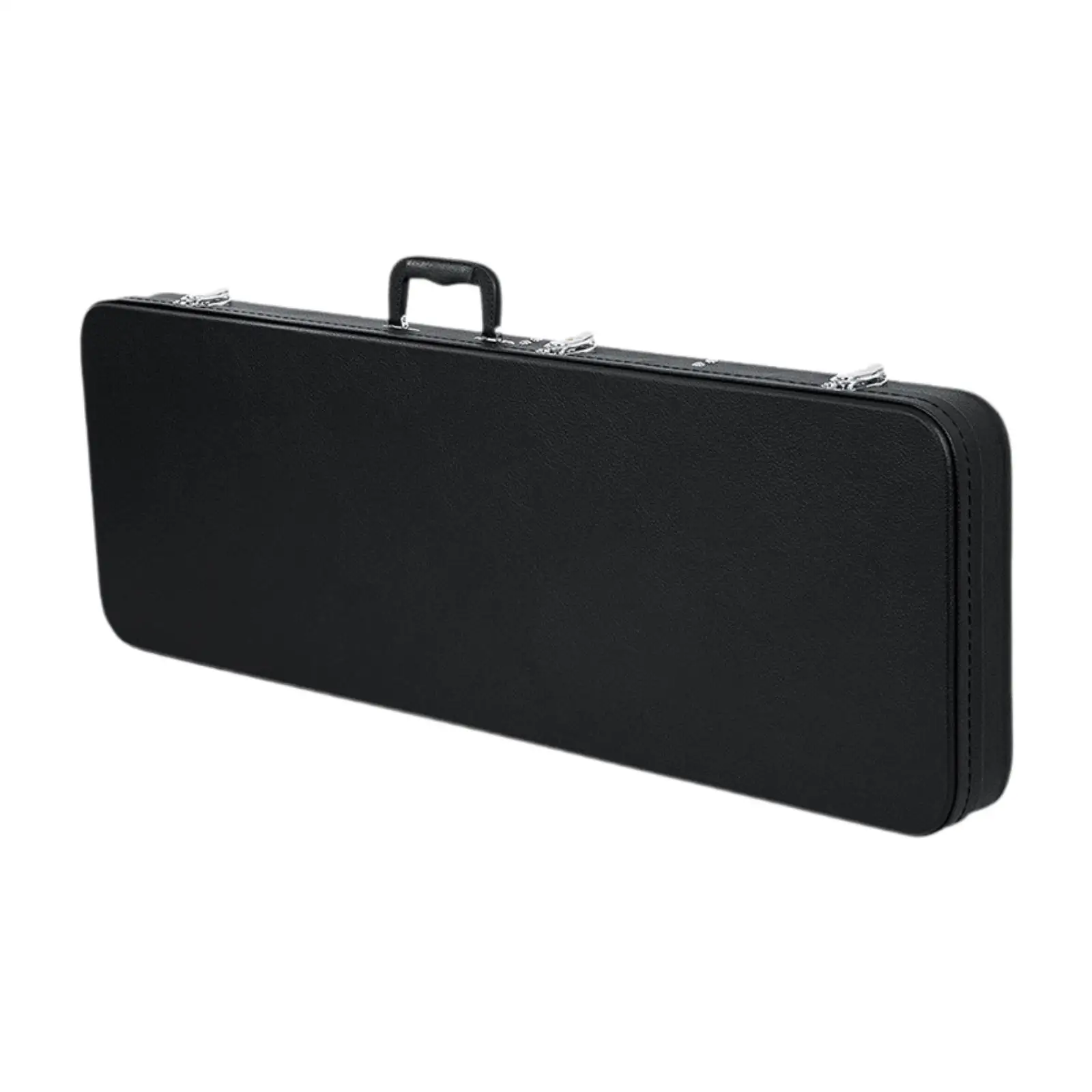 

Electric Guitar Bag Rounded Corner PU Leather Thick Padding Dustproof Padded Guitar Case Electric Guitar Case for Accessories