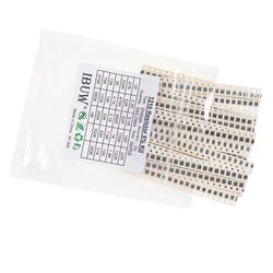 1210 SMD Resistor Kit Assorted Kit 1ohm-1M ohm hjxrhgal 5% 33values x 20PCS=660PCS DIY Kit