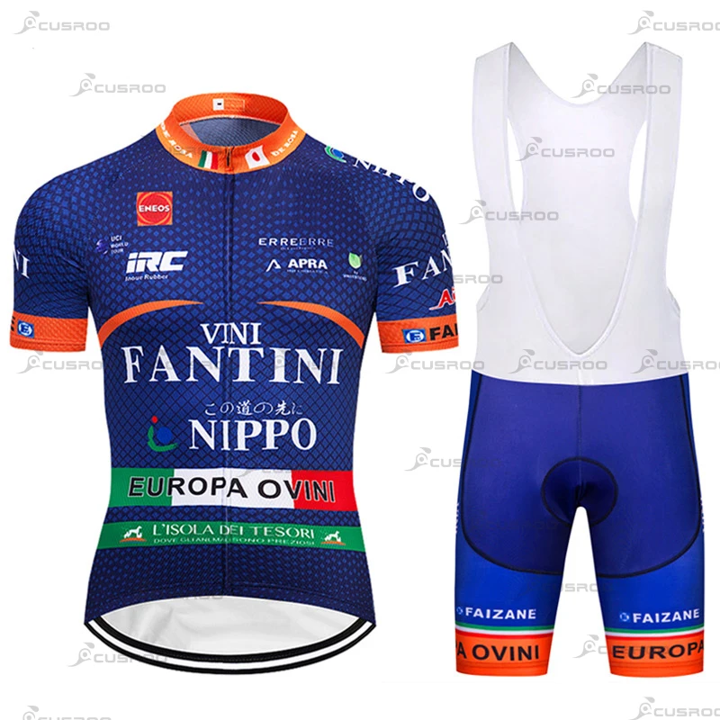 

2023 New Vini Fantini Men's Cycling Jersey Tops Summer Short Sleeve MTB Outdoor Sports Breathable Anti-UV Maillot Ciclismo 20D