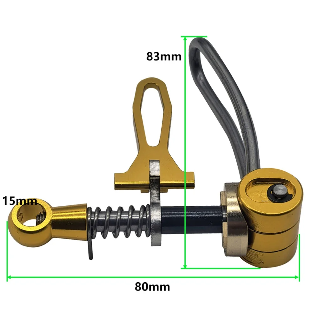 Adjustment Seatpost Clamp For Brompton For Neo Folding Bicycle Fast-adjustment Seatpost Clamp Parts Bicycle Parts