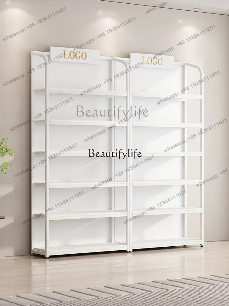 FG43Customized Cosmetics Display Light Luxury Shelf Manicure Skin Care Products Container Storage