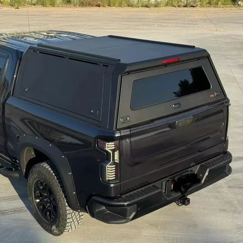 

XINYI Steel Aluminum Dual C Hardtop 4x4 Pick up Pickup Truck Bed Canopy Topper with F150 Shark Tacoma