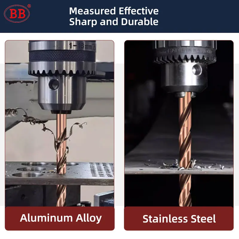 BB-CNC Hole Making Carbide Drilling Tool, Metal Aço, Comprimento 1mm-6mm, 60mm