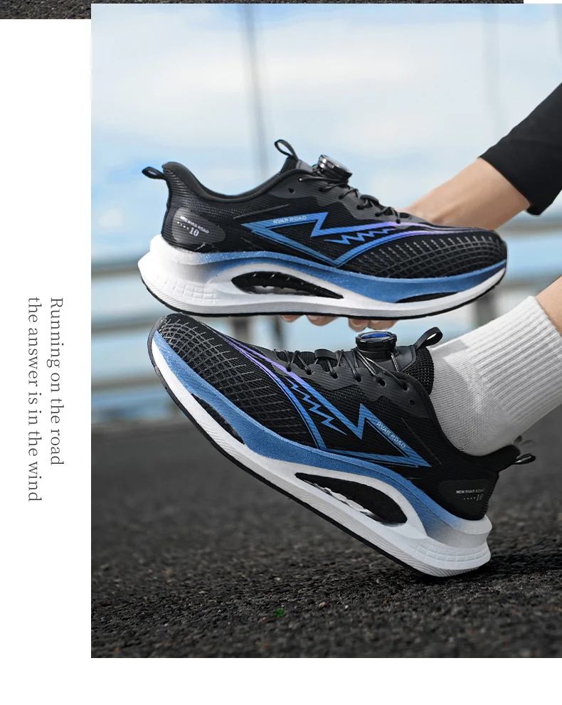 Leistungsstarke Carbonplatten-Rennschuhe für Männer und Frauen, Leichte, Federnde Laufschuhe, Rutschfeste Dämpfende Schuhe für Marathon und Fitnessstudio – Detail 5