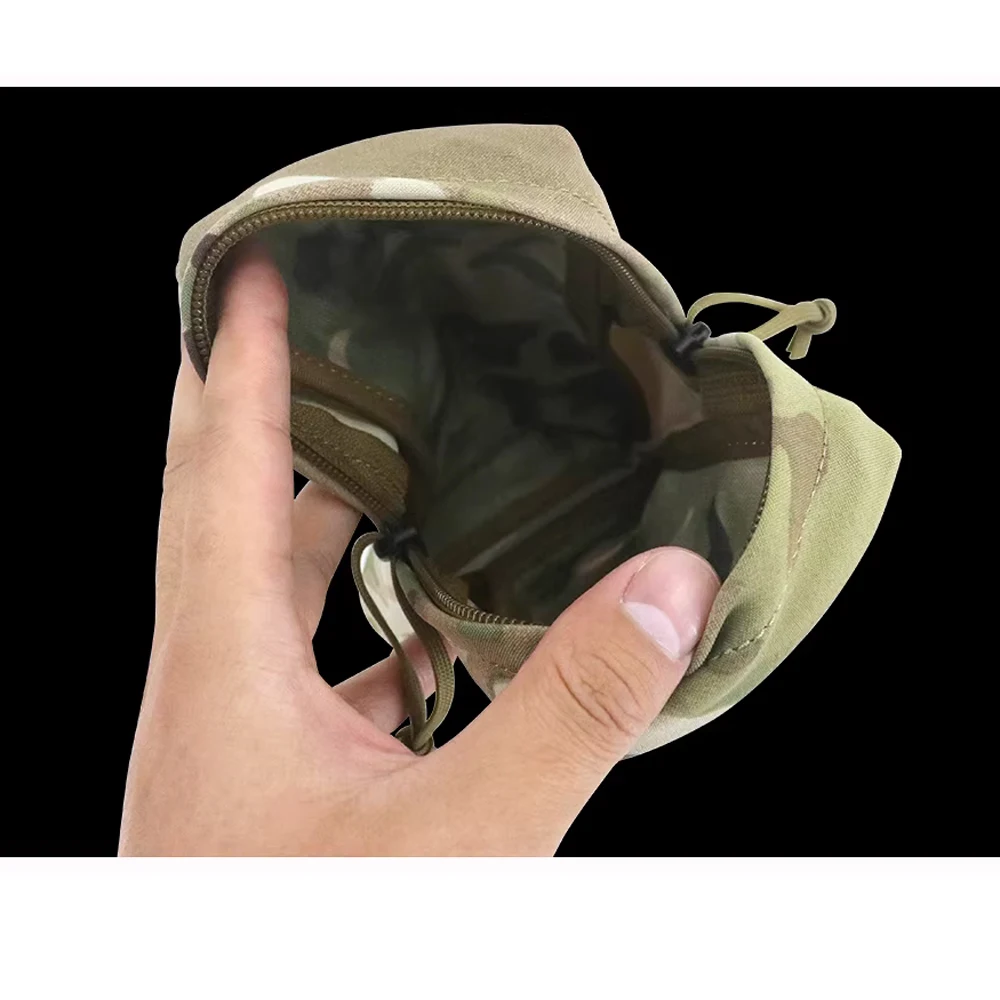 Outdoor Vertical Utility Pouch Tactical Multi-purpose Bag Elastic Storage Bag