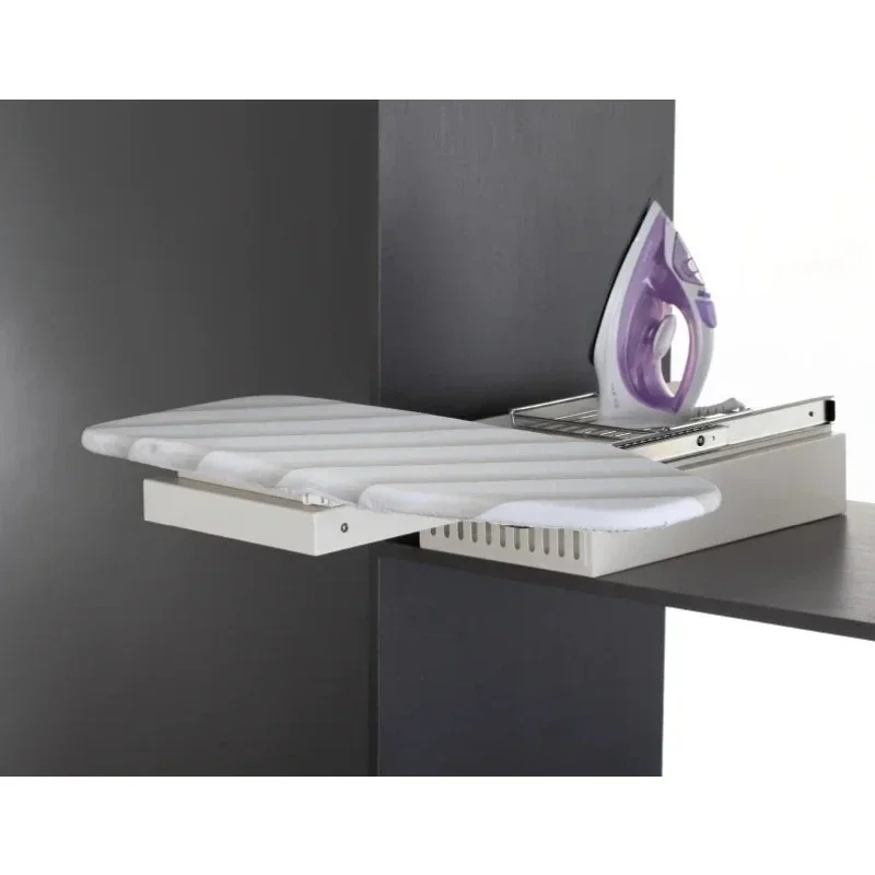 180 degree rotating ironing board folding ironing board with metal box holder