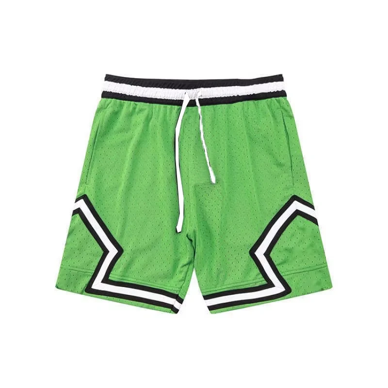 Kinder Sommer Mode Vintage-Stil Amerikanische Loose-Fit Basketball-Shorts Neue Erwachsenen Unisex Basketball Schnelltrocknende Kurze Hosen – Detail 12
