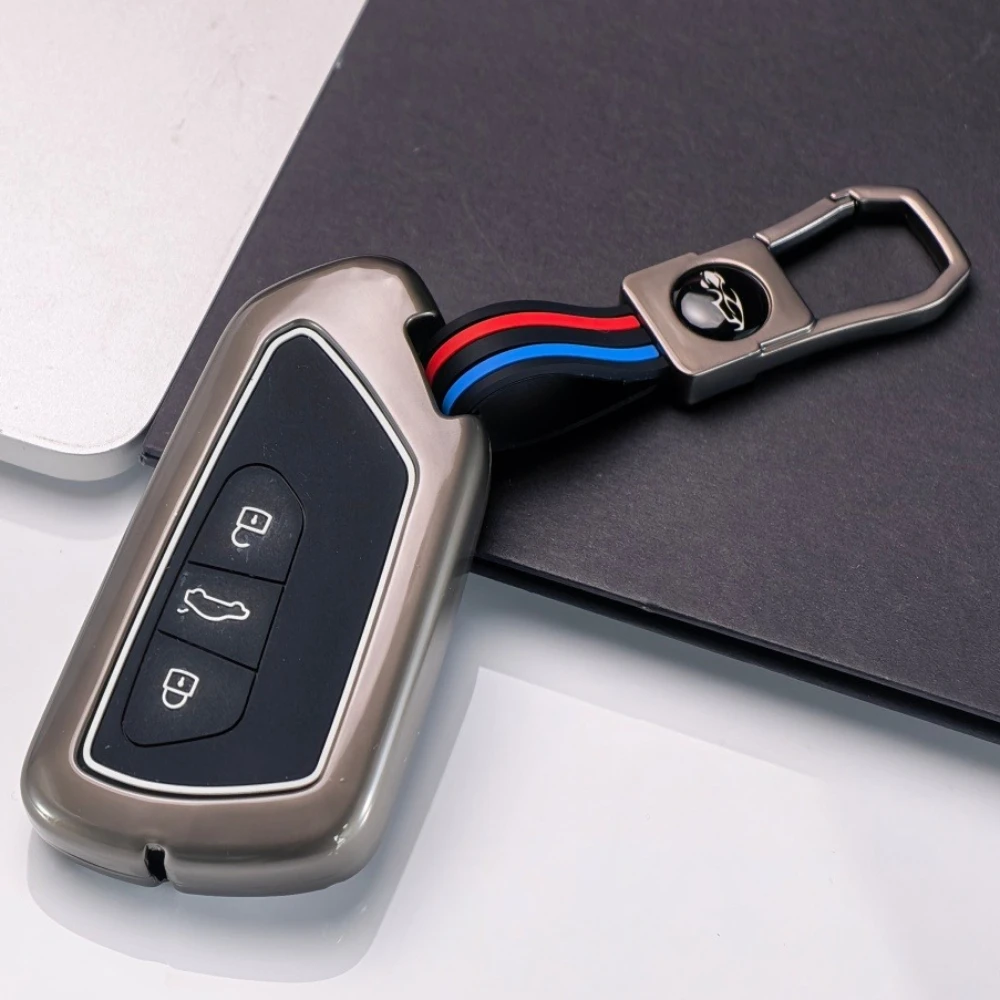 Zinc Alloy Key Case Remote Car Key Cover For Seat Leon Mk4 Cupra Formentor For Skoda Octavia A8 MK4 Mk8 For VW Golf 8 GTI ID 4 view 3