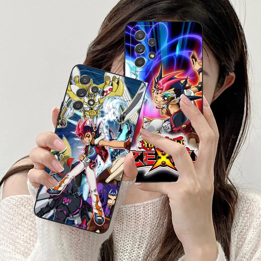Yugioh Yuma Tsukumo Phone Case for Samsung Galaxy M55 54 42 35 34 33 32 23 22 15 14 13 12 F55 5G Soft TPU Shockproof Cover