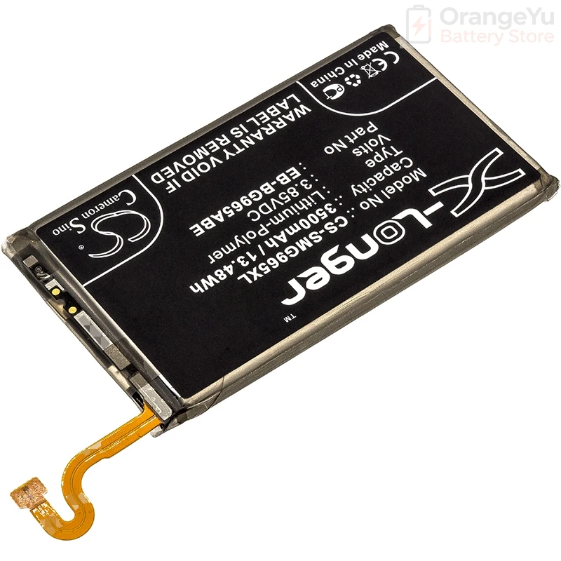 Replacement 3.85V 3500mAh Mobile SmartPhone Battery for Samsung Galaxy S9 Plus SGH-N943 SM-G965F G965J Galaxy S9+ EB-BG965ABA