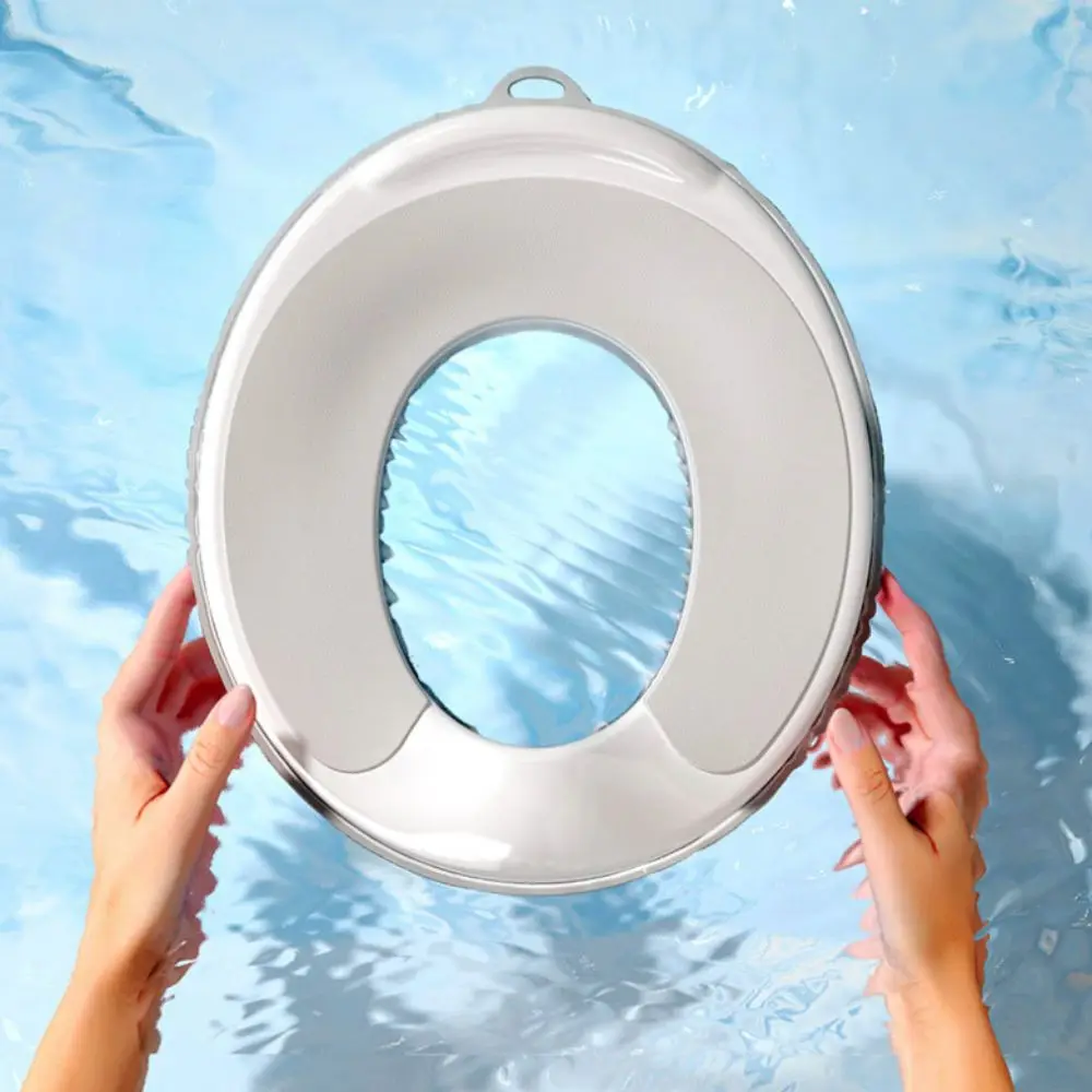 Tempat Duduk Toilet Anak Tahan Percikan Air Anti-selip Mudah Dicuci Tempat Duduk Toilet Bayi Pelatihan Tambahan Tempat Duduk Toilet Rumah Tangga dengan Bantalan