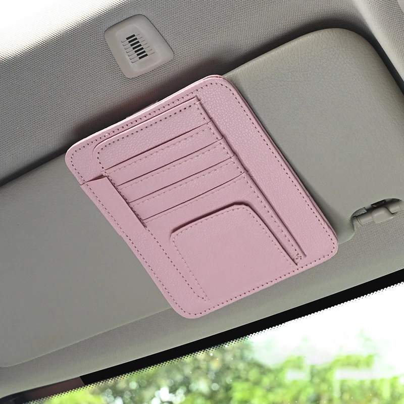 

Dream Car HomeCar Солнцезащитный козырек Точка-органайзер Карман для хранения Сумка Ic Card Держатель для очков Зажим Укладка Уборка Авто Ca