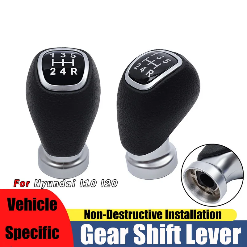 Suitable for modern car gear head 5/6 speed handball threaded gear lever cab accessories
