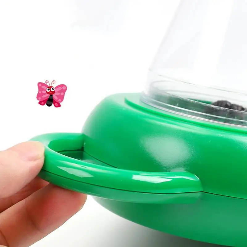 Lupa de visor de insectos para niños, caja de observación de moscas con aumento de 4x, juguete educativo de aprendizaje, lente óptica biológica, juguetes científicos