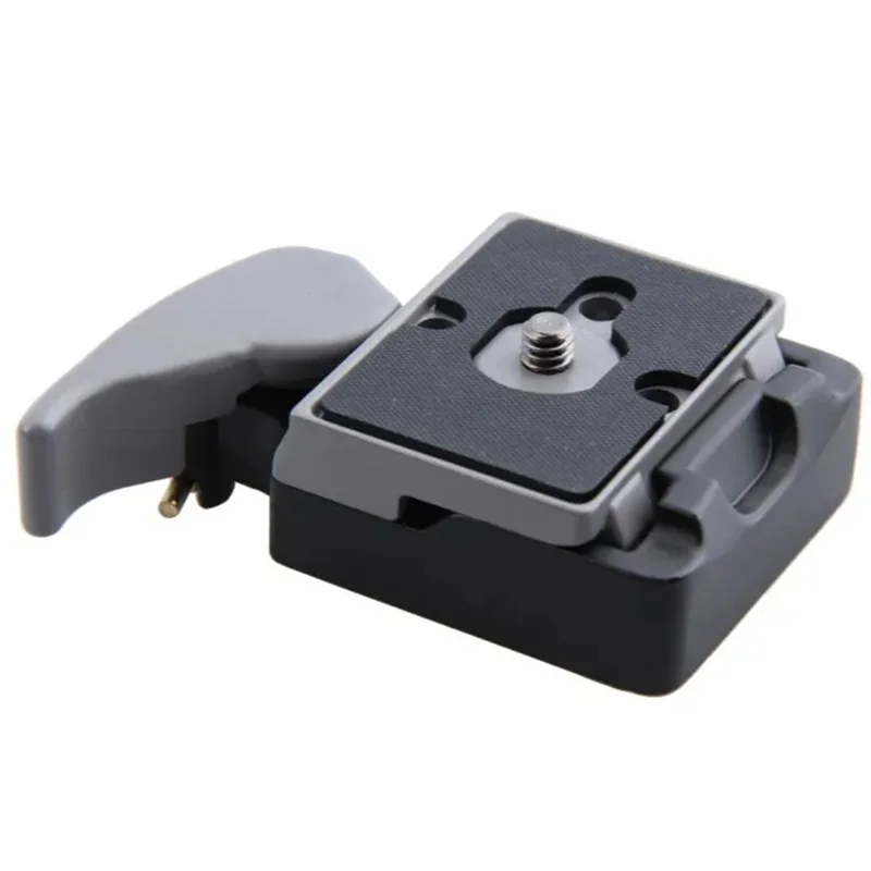 FORW-Camera 1/4In Quick Mount Adapter For Manfrotto 200PL-14 Plate Tripod Universal Metal Seat Head Mount