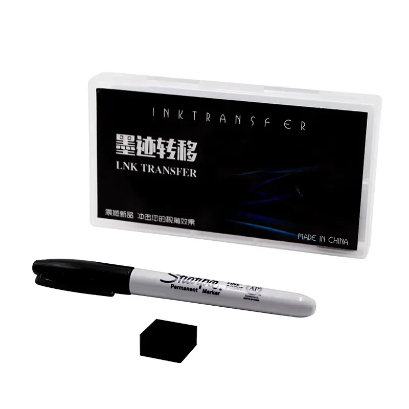 Street Performance Magic Props Ink Marks Transfer Handwriting Transfer Skills Interactive Educational Toys Classic Tricks Gifts