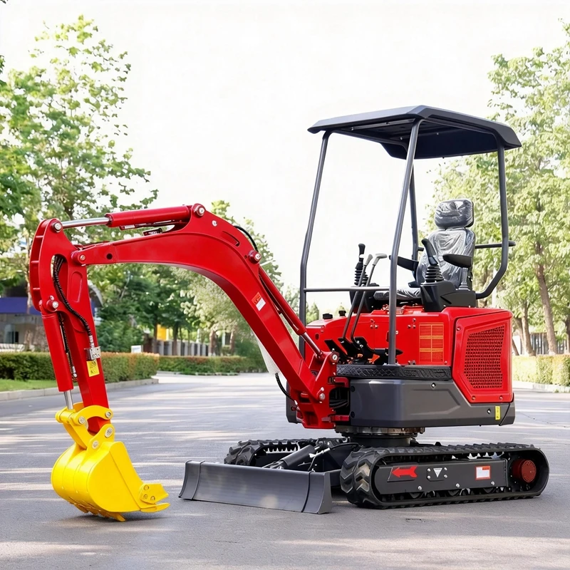 

Мини-экскаватор 1,5 тонны с двигателем YANMAR, стандарт EPA/Euro 5, многофункциональный мини-экскаватор для строительных работ, дизельный экскаватор Kubota.