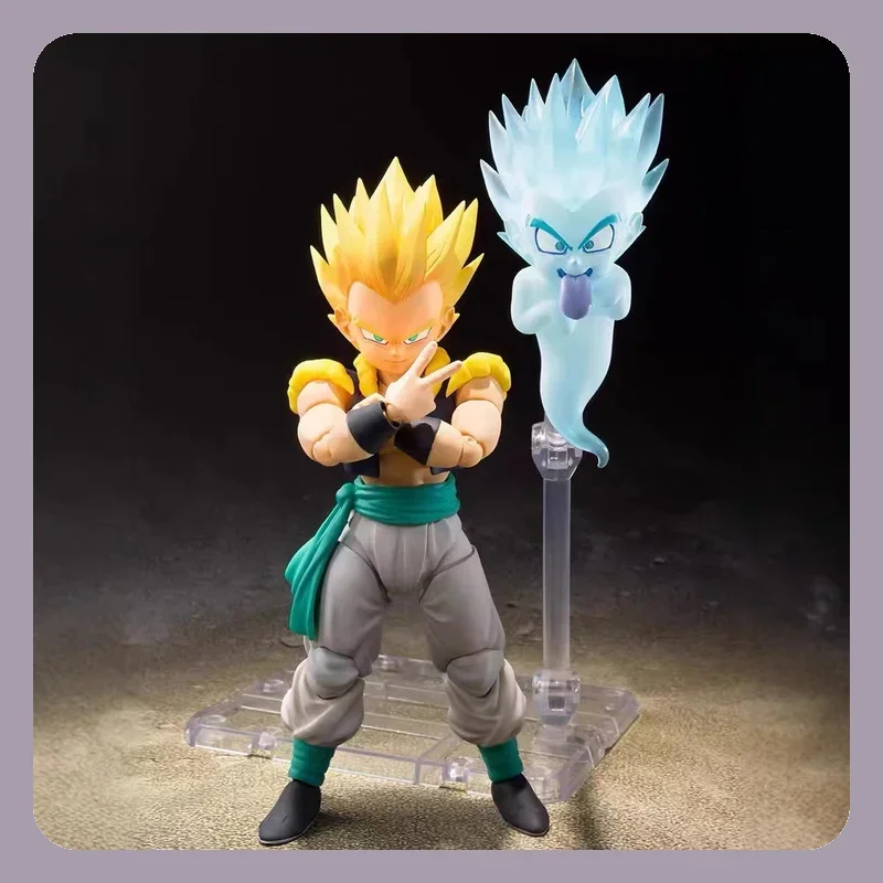 

Супер Сайян Готенкс: Коллекционная аниме-фигурка Dragon Ball, подвижная модель-статуэтка, украшение для рабочего стола, игрушка-подарок для фанатов