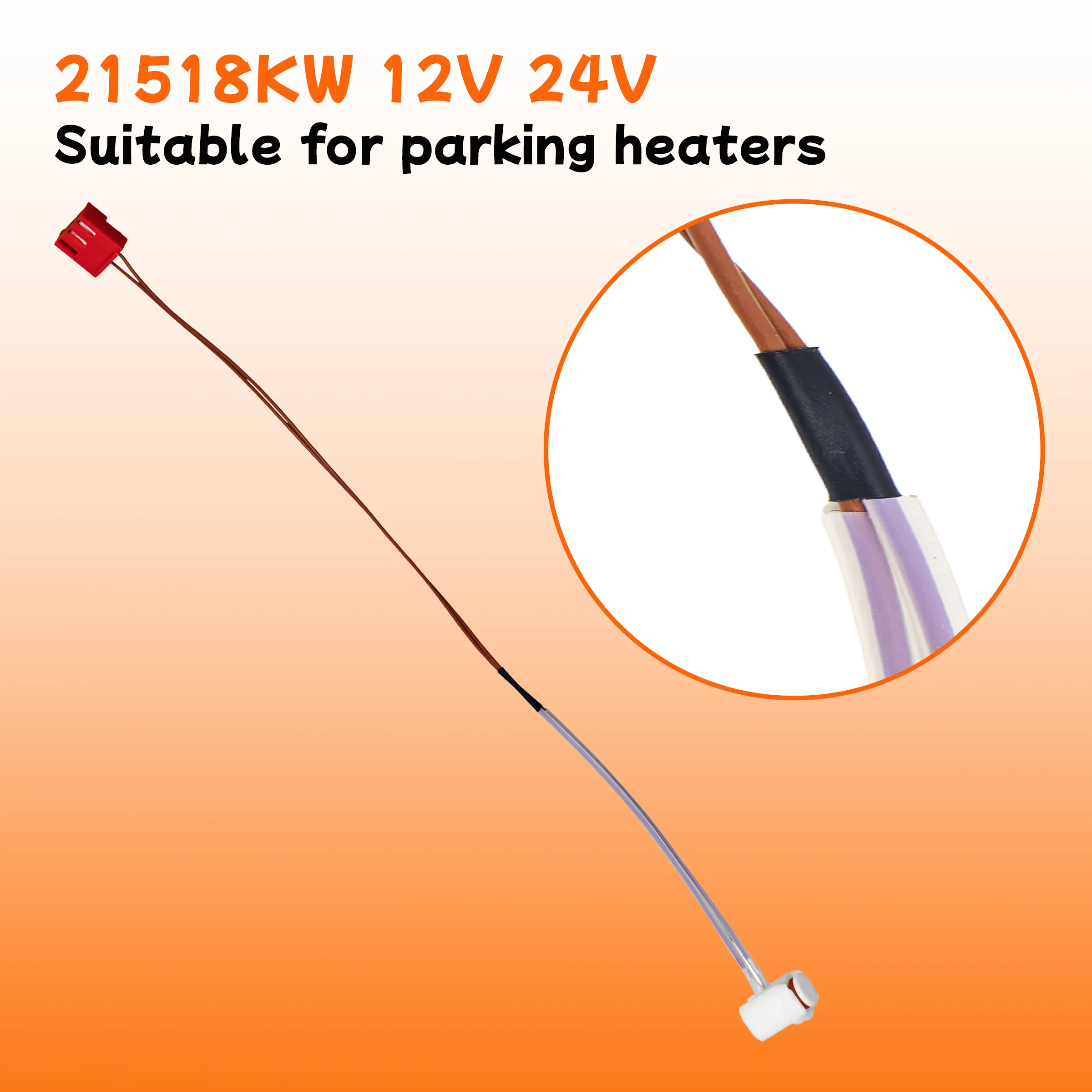 2/5/8KW 12V 24V Überhitzungsschutz Auto-Standheizung Temperatursensor Heizungszubehör Diesel-Luftheizung Heizungszubehör für Auto – Detail 1