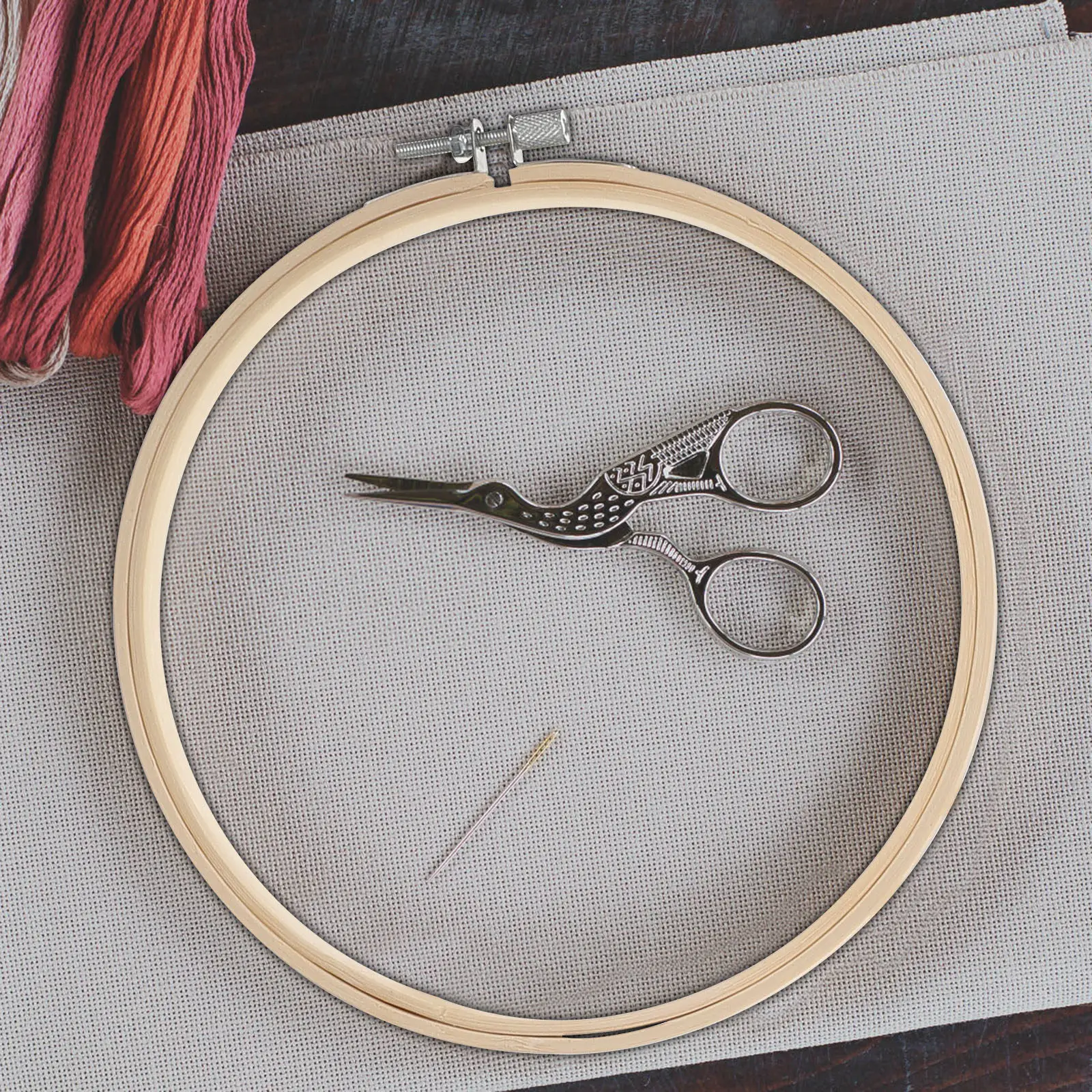 6 szt. bambusowych tamboretek – Embroidery Ring Sizes recenzja i cena