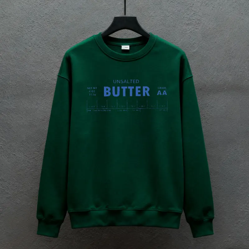 سويت شيرت زبدة غير مملح عصا الزبدة مضحك بيكر الخبز عشاق الطعام الشيف عاشق هدية رسائل بسيطة الدفء مطابقة هودي