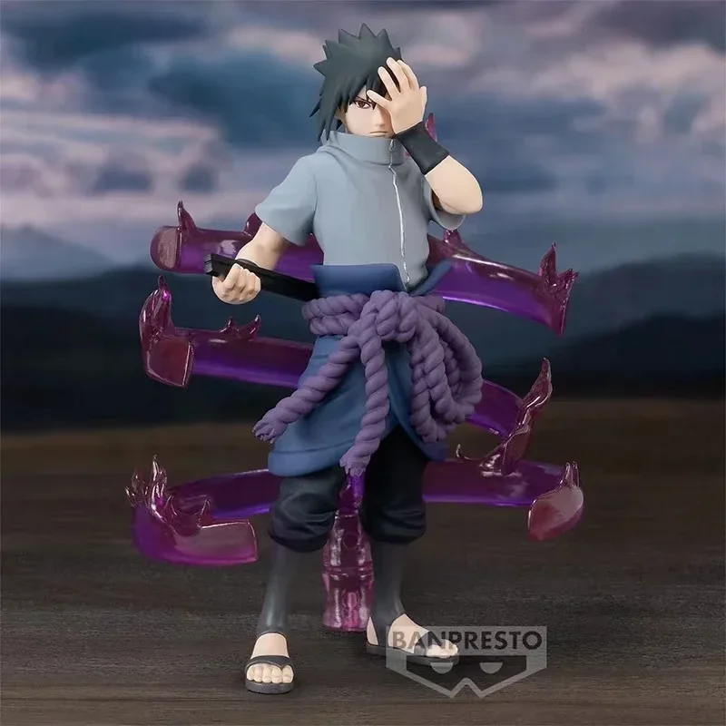 En Stock genuino BANDAI Banpresto EFFECTREME NARUTO Uchiha Sasuke Susanoo PVC Anime figura modelo juguete colección adornos regalos