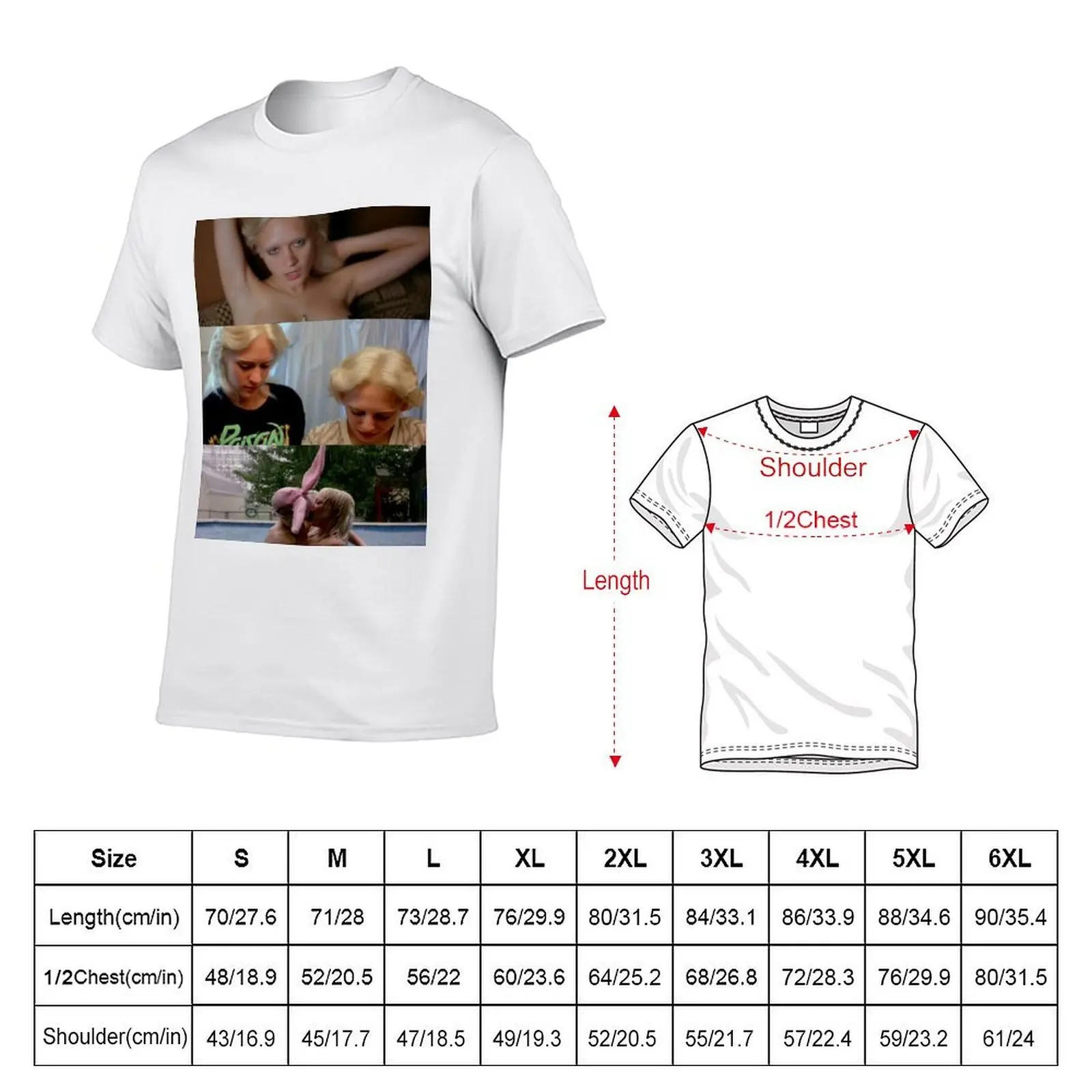 GUMMO- collage tee T-Shirt hippie clothes quick-drying Men's t-shirt