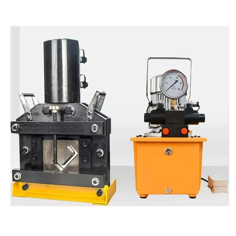 Hydraulic U-shaped Channel Steel Cutting Machine Angle Iron Cutter Manual Hydraulic Steel Angle Cutter Machine