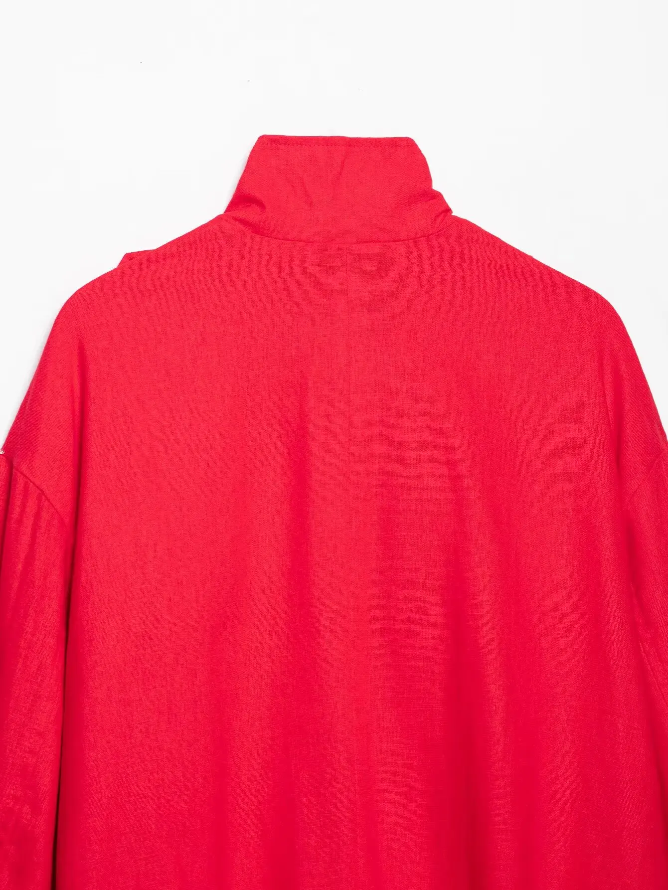 HH Damen Elegante Kurze Utility-Jacke Stehkragen Knopfdetail Oberbekleidung Frühling Herbst Business Casual & Büro Festliche Kleidung – Detail 11