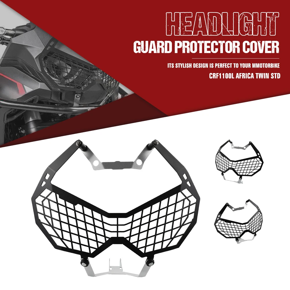 

For Honda CRF1100L CRF 1100 L Africa Twin 2019 2020 2021 2022 Headlight Grille Guard Protector Headlamp Shield Cover Protection