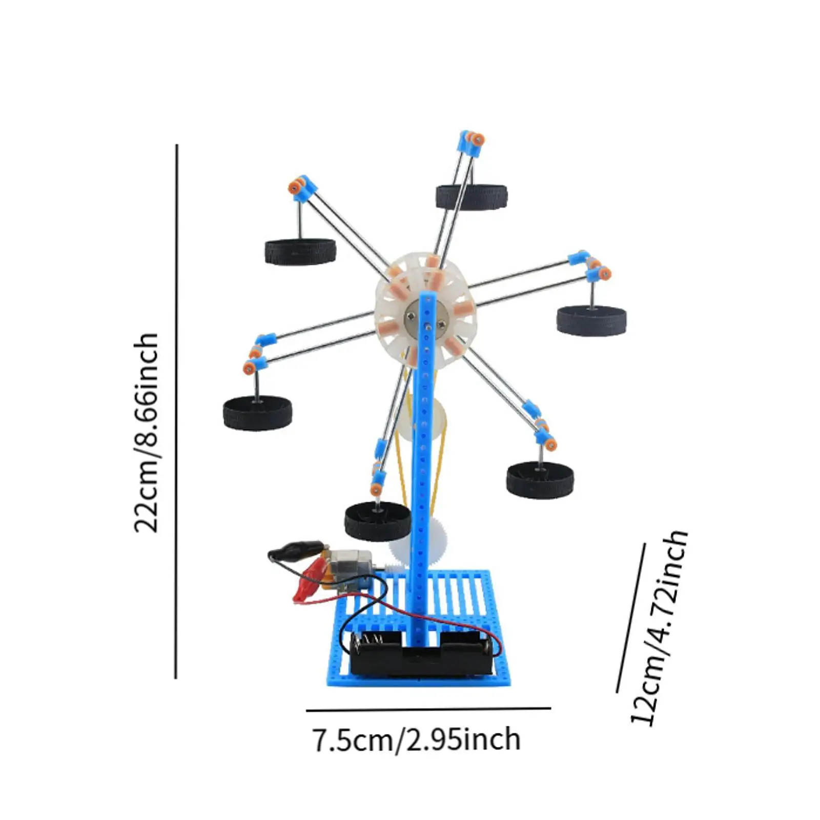 Wheel DIY Model Kits Assembly Set for Teenagers Physics Toy Creative Interactive Learning Educational Science Gift view 5